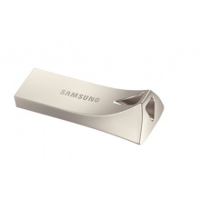  三星（SAMSUNG）128GB USB3.1 防水高速读写U盘金属外壳 BAR升级版+ 读速400MB/s 移动优盘（Gen 1）香槟银 