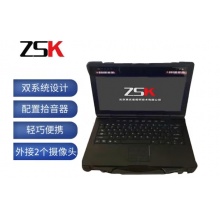 ZSK 真实客 KN7-D3便携式同步录音录像设备内置两个摄像头 WINDOWS+X LINUX+双摄像机